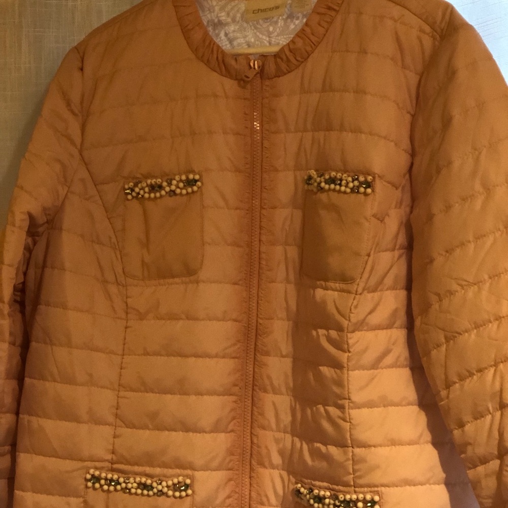 Chicos lightweight spring jacket/blazer